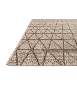 Loloi Isle IE-04 BEIGE / MOCHA Area Rug 2 ft. 2 in. X 3 ft. 9 in. Rectangle