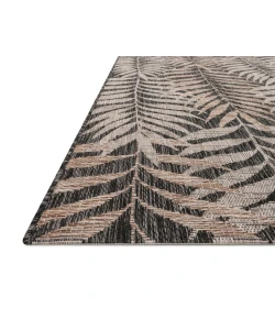 Loloi Isle IE-08 NATURAL / BLACK Area Rug 3 ft. 11 in. X 5 ft. 10 in. Rectangle