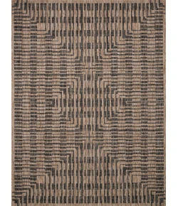 Loloi Isle IE-09 BROWN / BLACK Area Rug 2 ft. 2 in. X 3 ft. 9 in. Rectangle