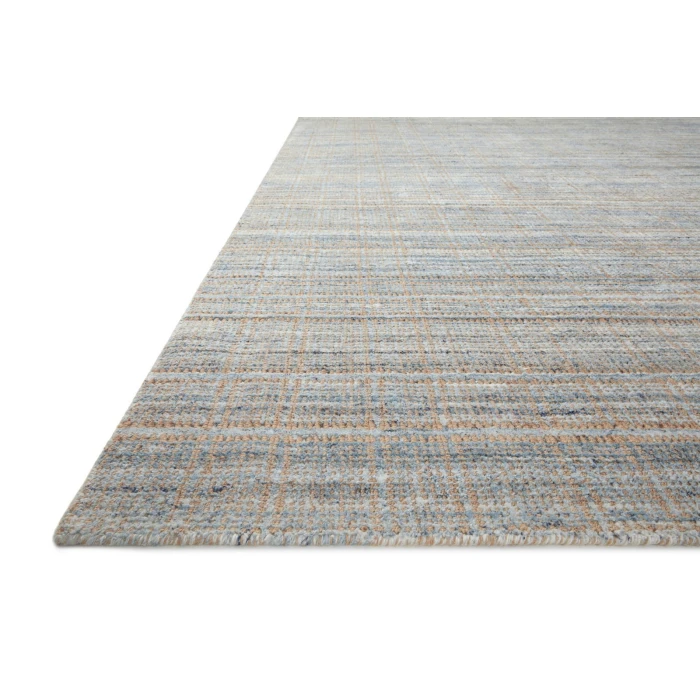 Loloi Jamie JEM-01 Natural / Sky 18" x 18" Sample Area Rug