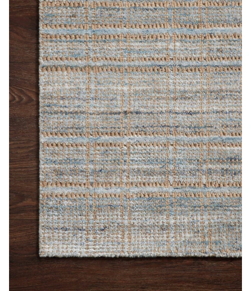 Loloi Jamie JEM-01 Natural / Sky 8'-6" x 11'-6" Area Rug