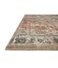 Loloi Jasmine JAS-06 Natural / Multi Area Rug 18 in. X 18 in. Sample