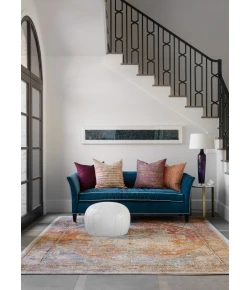 Loloi Javari JV-08 BERRY / SUNRISE Area Rug 9 ft. 6 in. X 12 ft. 6 in. Rectangle