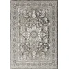 Loloi Joaquin JOA-01 black / IVORY Area Rug 18 in. X 18 in. Sample
