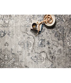 Loloi Joaquin JOA-02 DOVE / GREY Area Rug 2 ft. 7 in. X 8 ft. 0 in. Rectangle