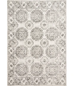 Loloi Joaquin JOA-03 IVORY / black Area Rug 2 ft. 7 in. X 8 ft. 0 in. Rectangle