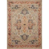 Loloi Jocelyn JOC-01 SAND / MULTI Area Rug 6 ft. 7 in. X 9 ft. 7 in. Rectangle