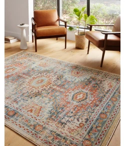 Loloi Jocelyn JOC-03 MIST / MULTI Area Rug 6 ft. 7 in. X 9 ft. 7 in. Rectangle