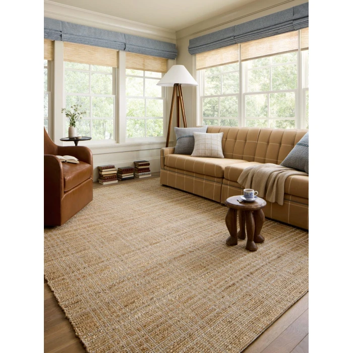 Chris Loves Julia x Loloi Judy Natural / Cream JUD-01 2 ft. 6 in. X 7 ft. 6 in. Rectangle Rug