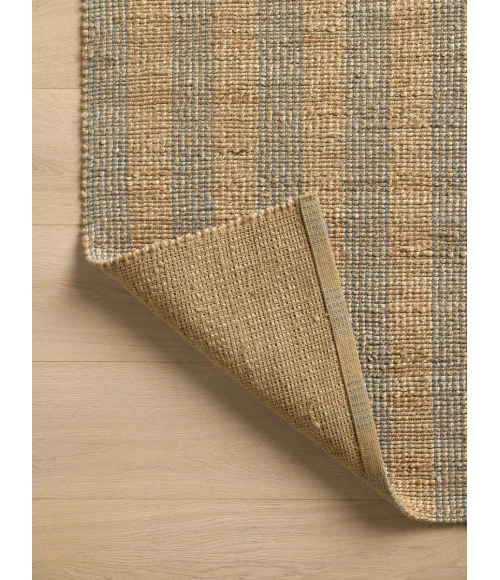 Chris Loves Julia x Loloi Judy Natural / Sky JUD-04 8 ft. 6 in. X 11 ft. 6 in. Rectangle Rug