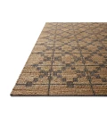 Chris Loves Julia x Loloi Judy Natural / Graphite JUD-05 9 ft. 3 in. X 13 ft. Rectangle Rug