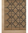 Chris Loves Julia x Loloi Judy Natural / Graphite JUD-05 9 ft. 3 in. X 13 ft. Rectangle Rug