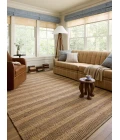 Chris Loves Julia x Loloi Judy Natural / Chocolate JUD-06 7 ft. 9 in. X 9 ft. 9 in. Rectangle Rug