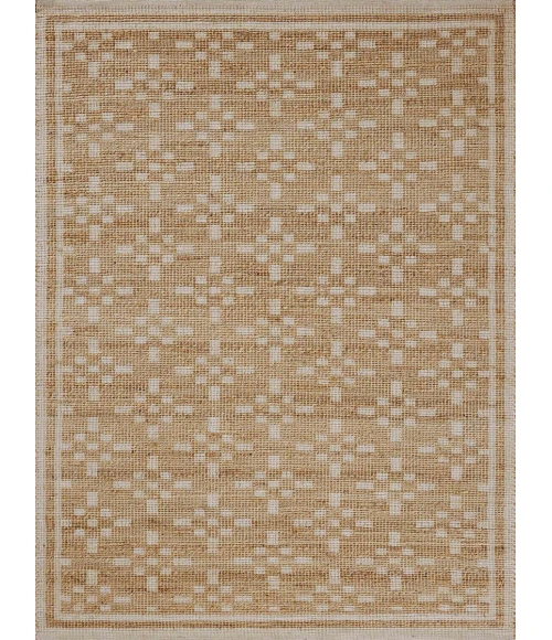 Chris Loves Julia x Loloi Judy Natural / Ivory JUD-07 8 ft. 6 in. X 11 ft. 6 in. Rectangle Rug