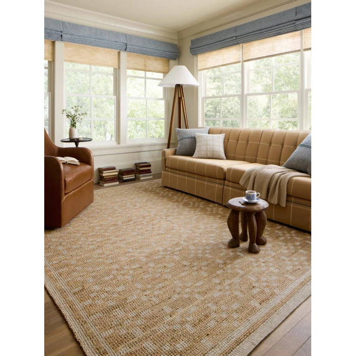Chris Loves Julia x Loloi Judy Natural / Ivory JUD-07 3 ft. 6 in. X 5 ft. 6 in. Rectangle Rug