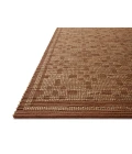 Chris Loves Julia x Loloi Judy Natural / Spice JUD-07 7 ft. 9 in. X 9 ft. 9 in. Rectangle Rug