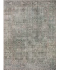 Chris Loves Julia x Loloi Jules Emerald / Antique Ivory 45481 2 ft. 6 in. X 7 ft. 6 in. Rectangle Rug