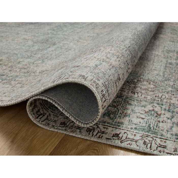 Chris Loves Julia x Loloi Jules Emerald / Antique Ivory 45481 5 ft. X 7 ft. 6 in. Rectangle Rug