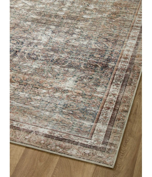 Chris Loves Julia x Loloi Jules Ink / Terracotta 45482 8 ft. 6 in. X 11 ft. 6 in. Rectangle Rug