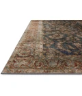 Chris Loves Julia x Loloi Jules Ocean / Spice 46213 2ft. X 5ft. Rect. Rug