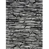 Loloi Juneau JY-07 IVORY / BLACK Area Rug 18 in. X 18 in. Sample