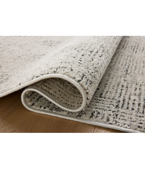 Loloi II Kamala Grey / Graphite 6'-7" x 9'-6" Area Rug