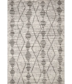 Loloi Kamala KAM-02 Charcoal / Dove Area Rug 6 ft. 7 in. X 9 ft. 6 in. Rectangle