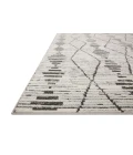 Loloi II Kamala Charcoal / Dove 6'-7" x 9'-6" Area Rug