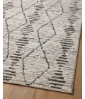 Loloi II Kamala Charcoal / Dove 6'-7" x 9'-6" Area Rug