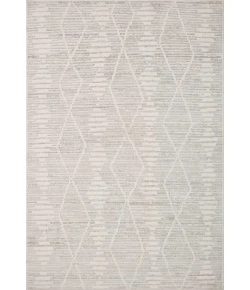 Loloi Kamala KAM-02 Ivory / Silver Area Rug 9 ft. 2 in. X 13 ft. Rectangle