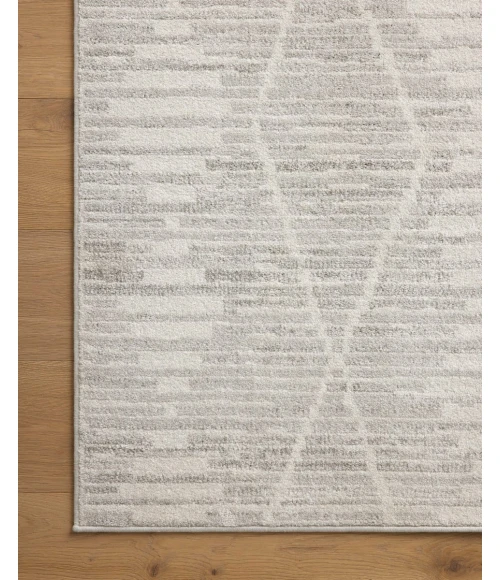 Loloi II Kamala Ivory / Silver 6'-7" x 9'-6" Area Rug