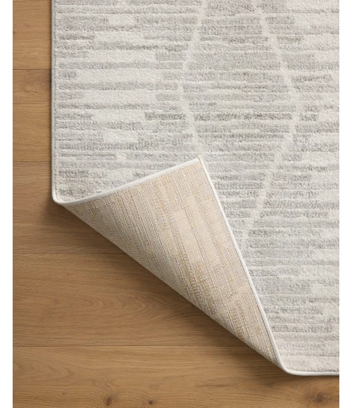 Loloi II Kamala Ivory / Silver 6'-7" x 9'-6" Area Rug