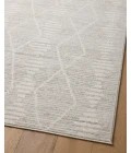 Loloi II Kamala Ivory / Silver 6'-7" x 9'-6" Area Rug