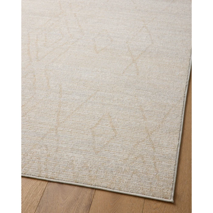 Loloi II Kamala Natural / Mist 2'-7" x 12'-0" Runner Rug