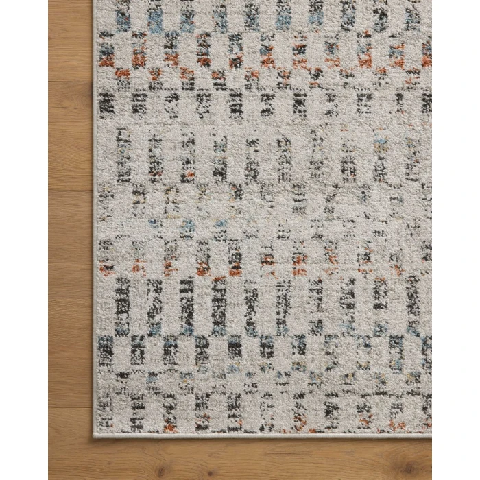 Loloi II Kamala Grey / Multi 6'-7" x 9'-6" Area Rug