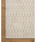 Loloi II Kamala Ivory / Natural 6'-7" x 9'-6" Area Rug