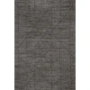 Loloi Kamala KAM-06 Charcoal / Ivory Area Rug 6 ft. 7 in. X 9 ft. 6 in. Rectangle