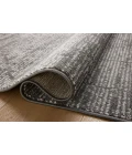Loloi II Kamala Charcoal / Ivory 6'-7" x 9'-6" Area Rug