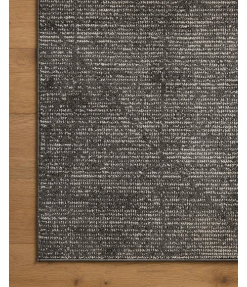 Loloi II Kamala Charcoal / Ivory 6'-7" x 9'-6" Area Rug