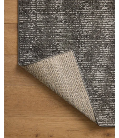 Loloi II Kamala Charcoal / Ivory 6'-7" x 9'-6" Area Rug