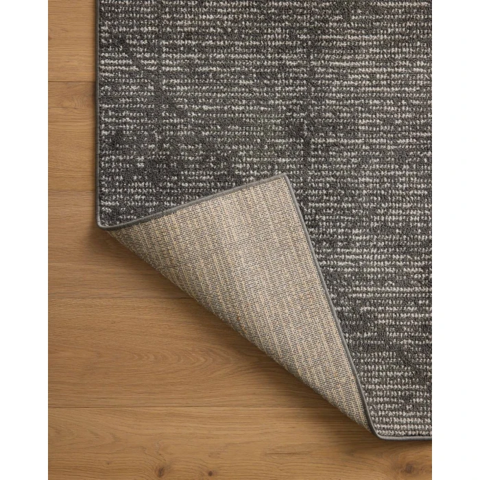 Loloi II Kamala Charcoal / Ivory 6'-7" x 9'-6" Area Rug