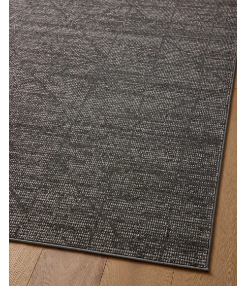 Loloi II Kamala Charcoal / Ivory 6'-7" x 9'-6" Area Rug