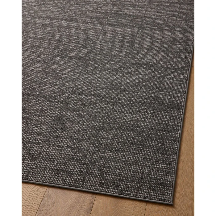 Loloi II Kamala Charcoal / Ivory 6'-7" x 9'-6" Area Rug