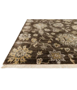 Loloi Kensington KG-04 TURKISH COFFEE Area Rug 5 ft. 6 in. X 8 ft. 6 in. Rectangle