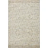 Loloi Kenzie KNZ-01 Ivory / Sand Area Rug 2 ft. 3 in. X 3 ft. 9 in. Rectangle