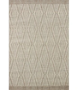 Loloi Kenzie KNZ-01 Ivory / Taupe Area Rug 2 ft. 3 in. X 3 ft. 9 in. Rectangle