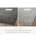 Jean Stoffer x Loloi Katherine Ocean / Gold KES-01 7 ft. 10 in. X 10 ft. Rectangle Rug