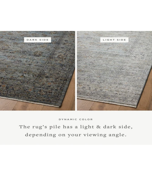 Jean Stoffer x Loloi Katherine Ocean / Gold KES-01 7 ft. 10 in. X 10 ft. Rectangle Rug