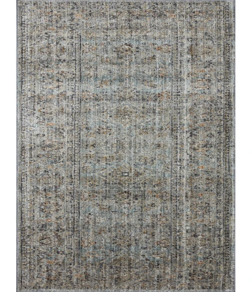 Jean Stoffer x Loloi Katherine Ocean / Gold KES-01 7 ft. 10 in. X 10 ft. Rectangle Rug