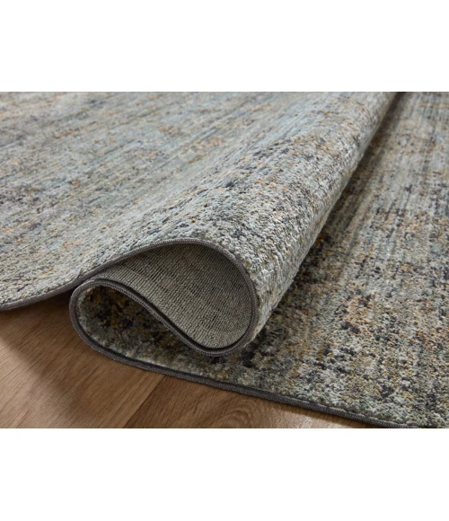 Jean Stoffer x Loloi Katherine Ocean / Gold KES-01 7 ft. 10 in. X 10 ft. Rectangle Rug